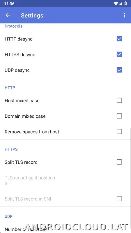 ByeByeDPI скриншот 5
