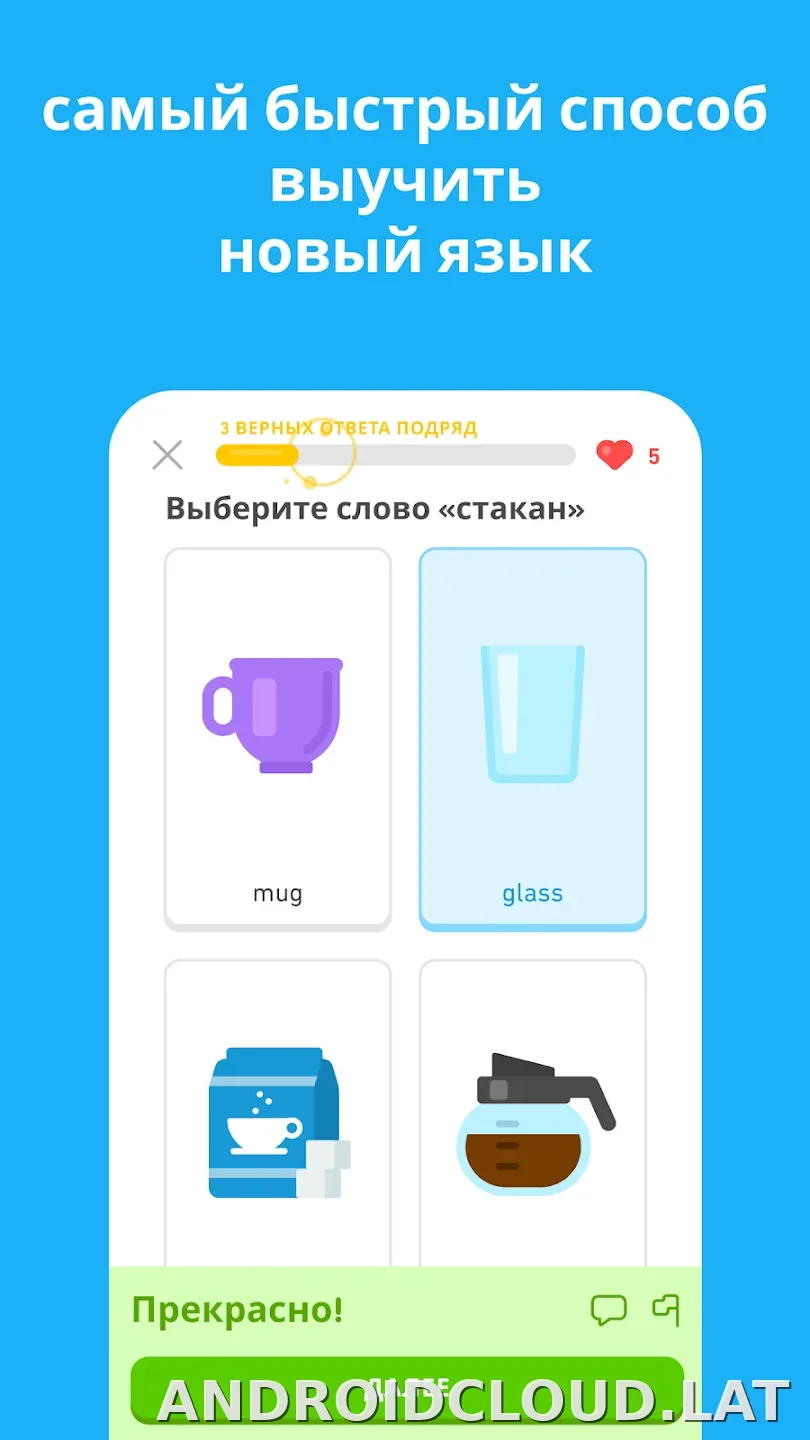 Дуолинго скриншот 5