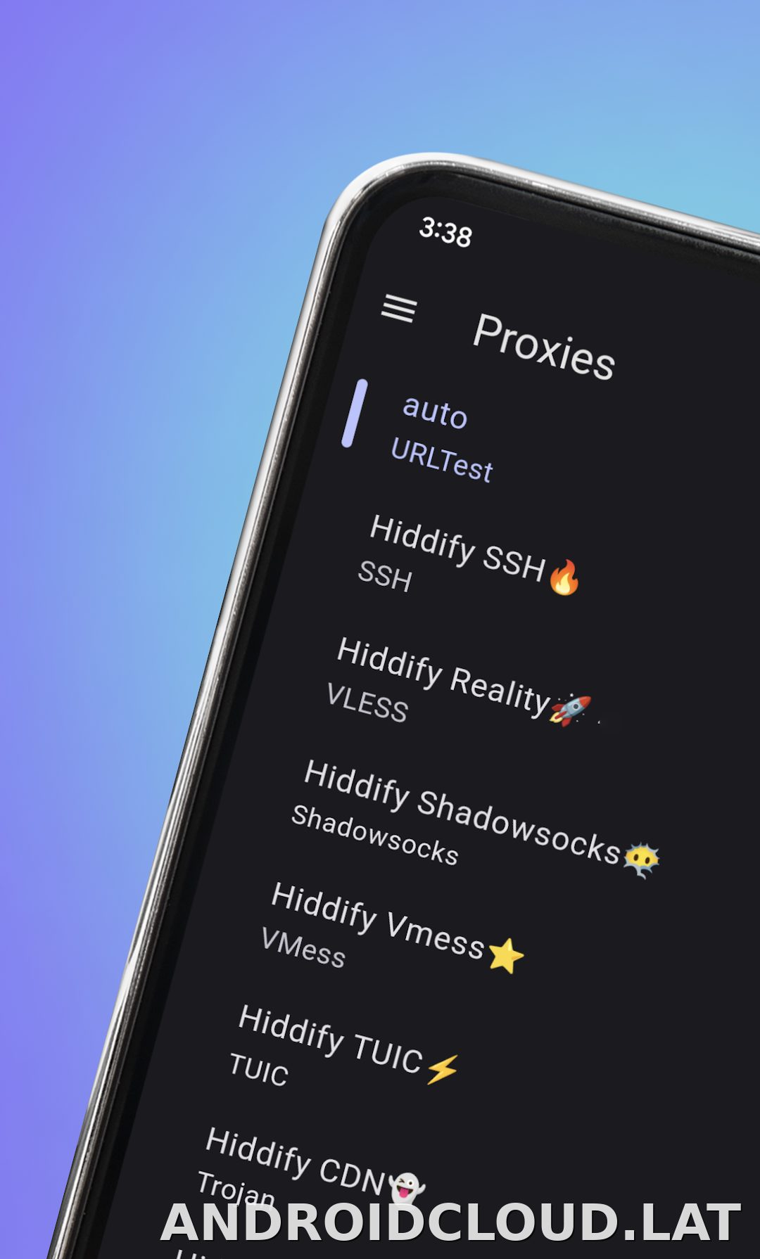 Hiddify скриншот 2