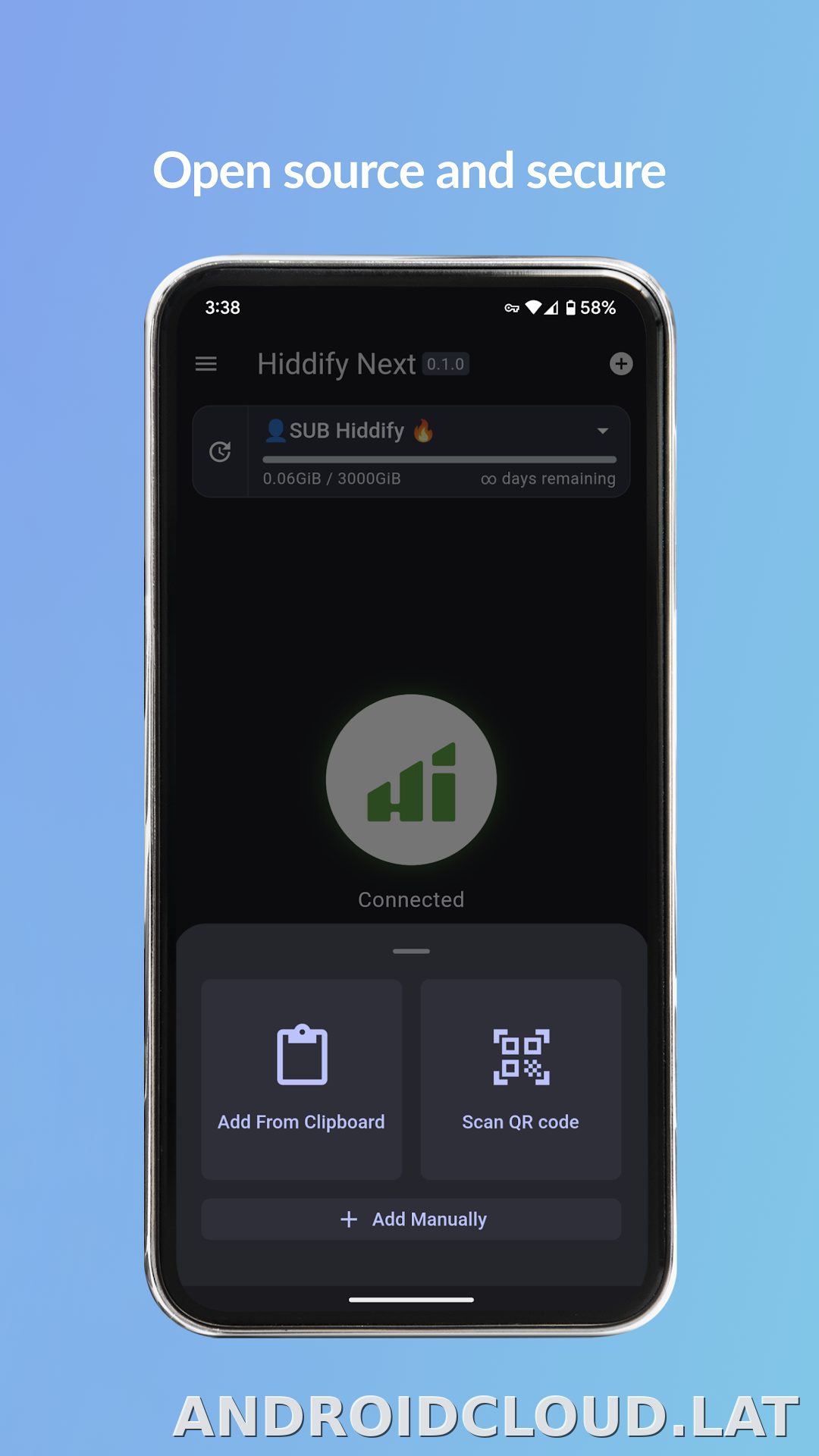 Hiddify скриншот 4