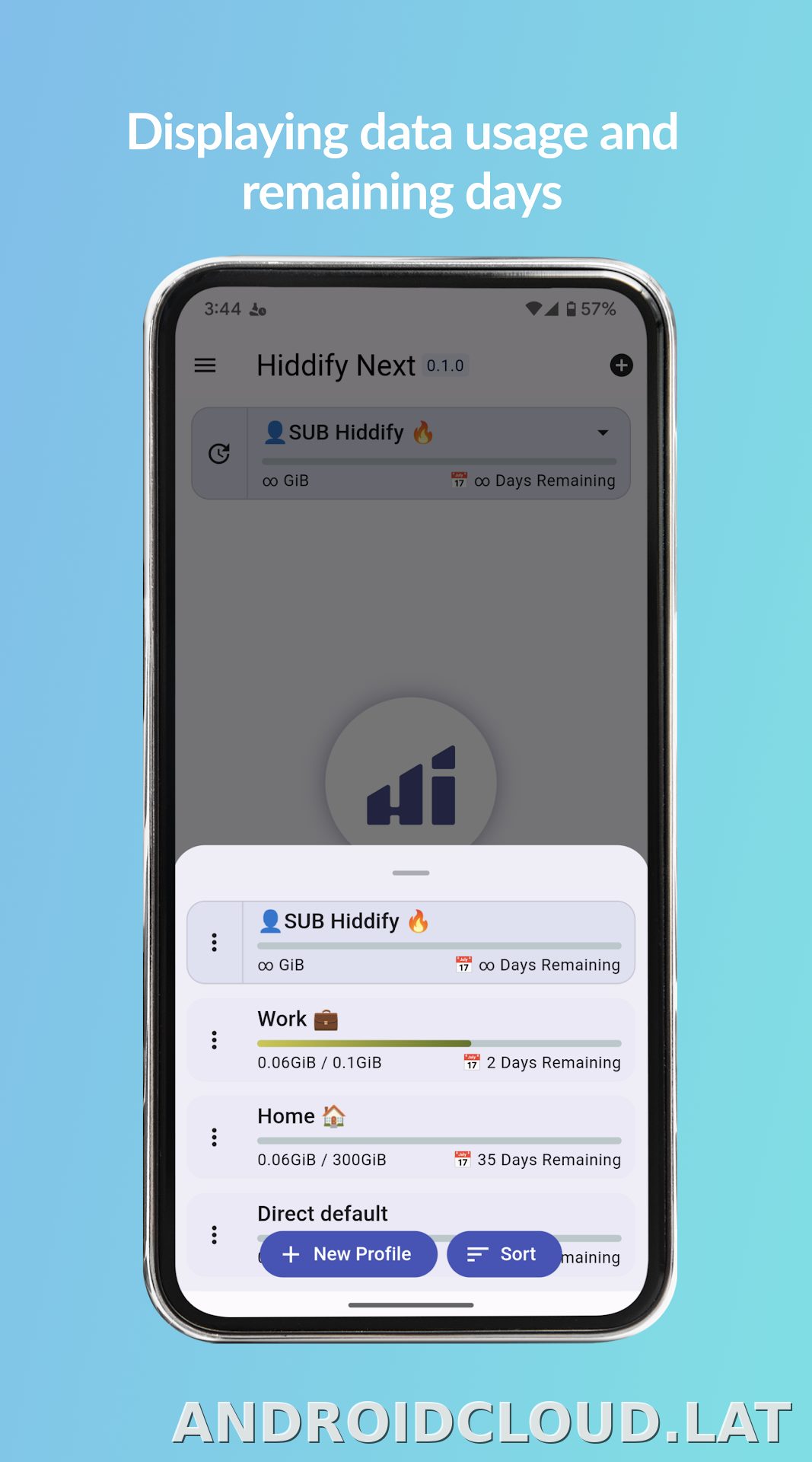 Hiddify скриншот 5