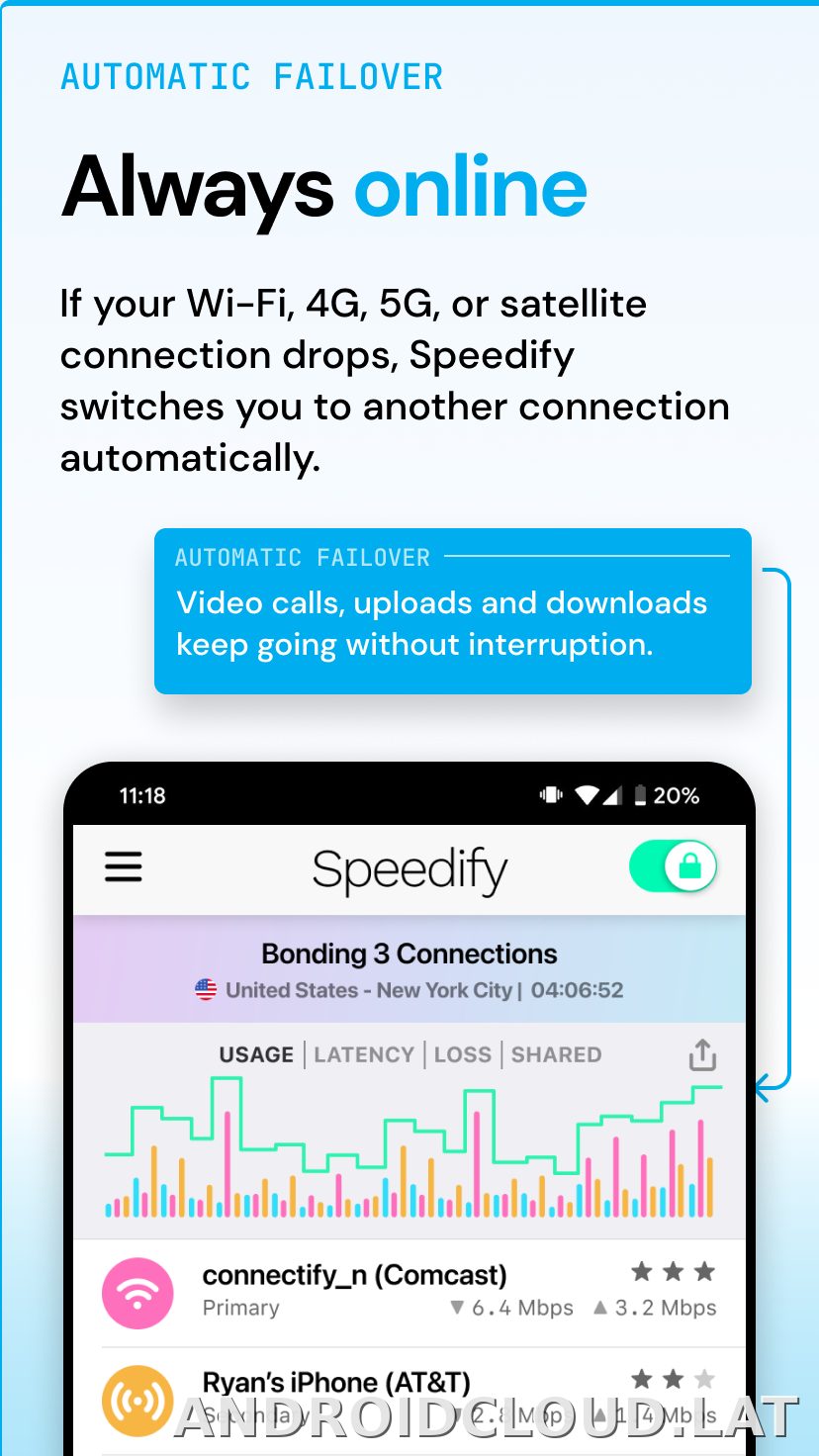 Speedify скриншот 2