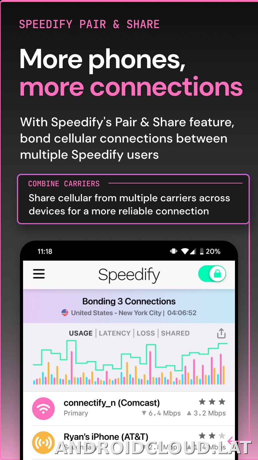 Speedify скриншот 5