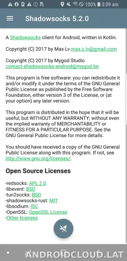 Shadowsocks скриншот 1
