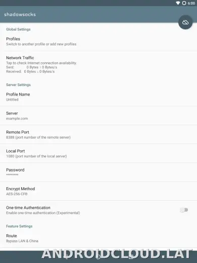 Shadowsocks скриншот 5