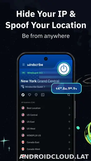 Windscribe скриншот 5